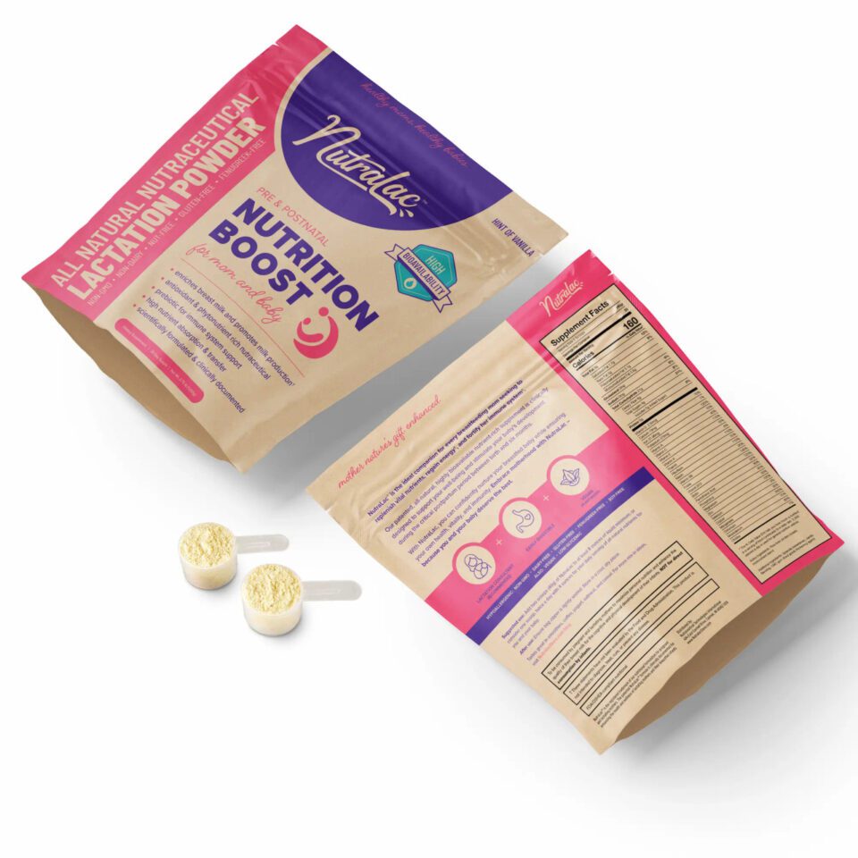 NutraLac a powdered lactation supplement