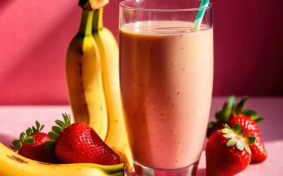 Mango Strawberry Banana Smoothie