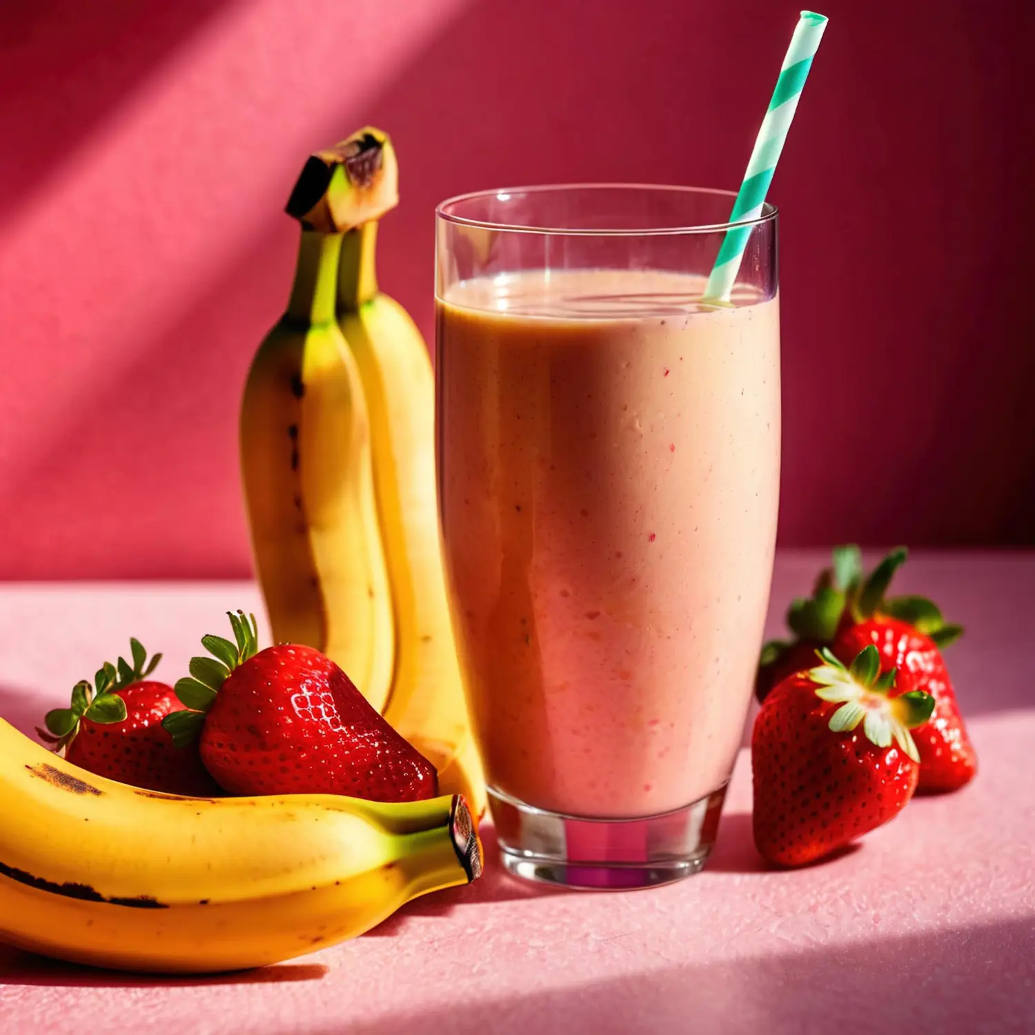 Mango Strawberry Banana Smoothie