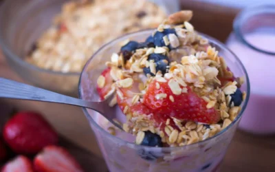 Overnight Protein Oats with Greek Yogurt