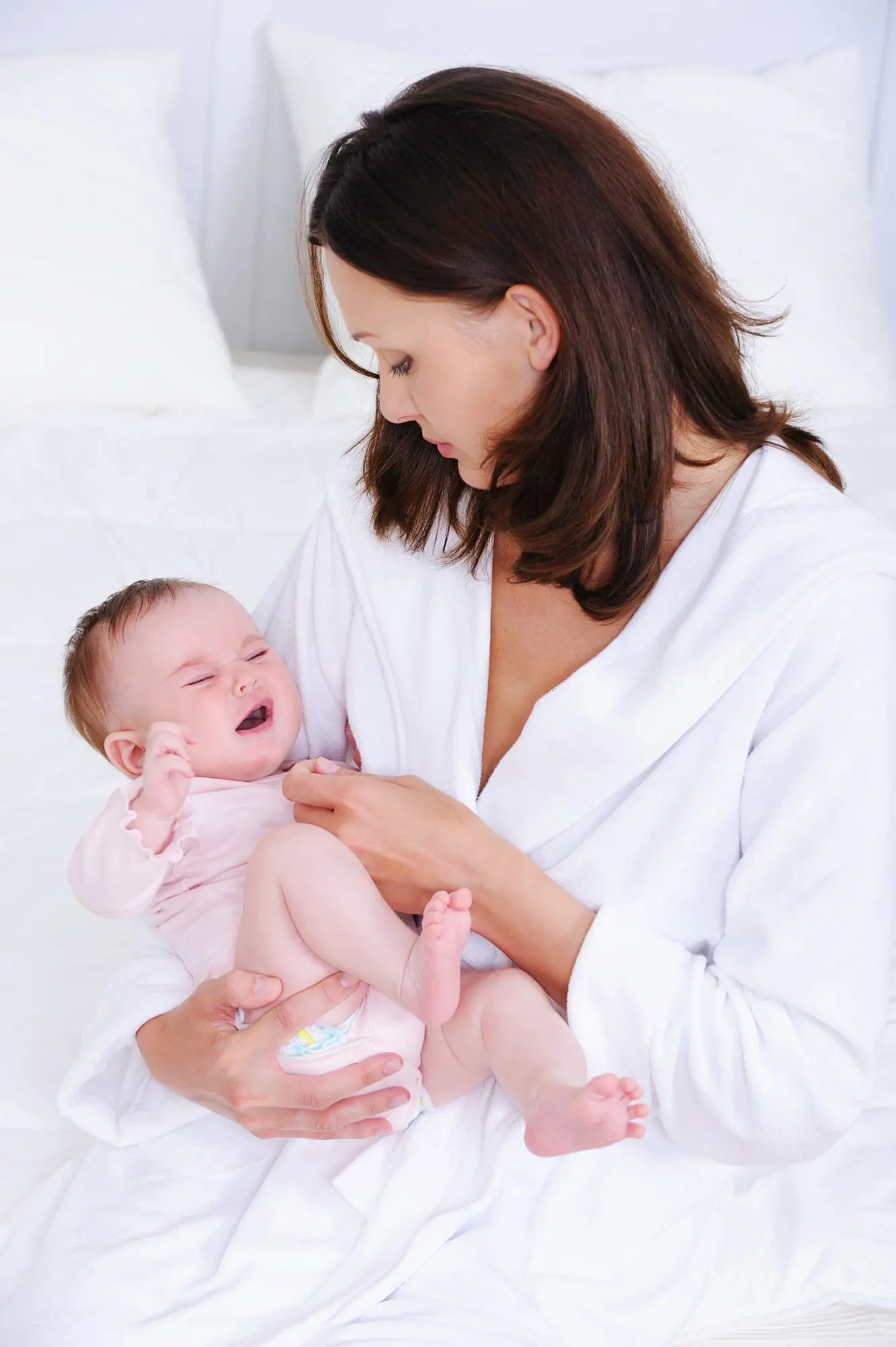 Mom With Fussy Baby