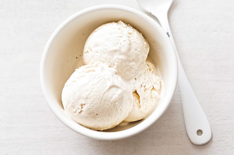 Homemade Vanilla Ice Cream